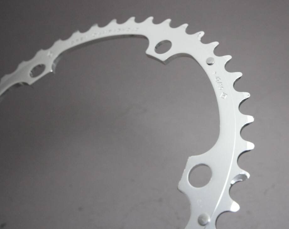 Plateau Campagnolo Record 39 Dents BCD 135 Mm 8 Vitesses Alu Argent - Occasion