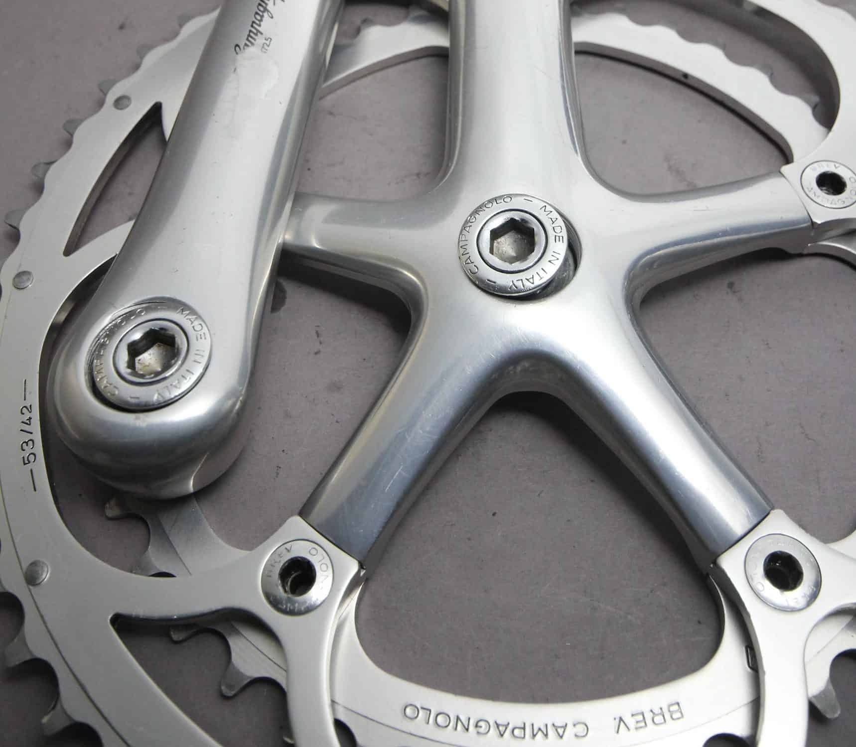 Campagnolo Super Record 80th Anniversary Crankset – 11-Speed, 172.5mm, 52/36