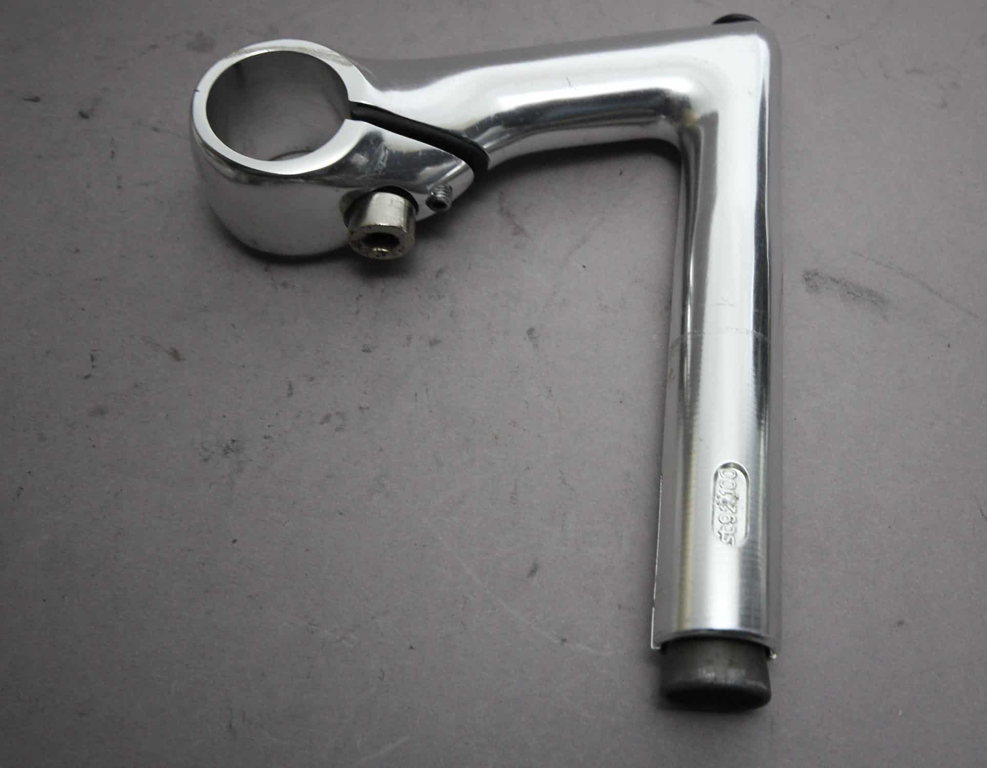 3ttt Record ST92 Stem / 1" Zoll / 100 mm / Silver