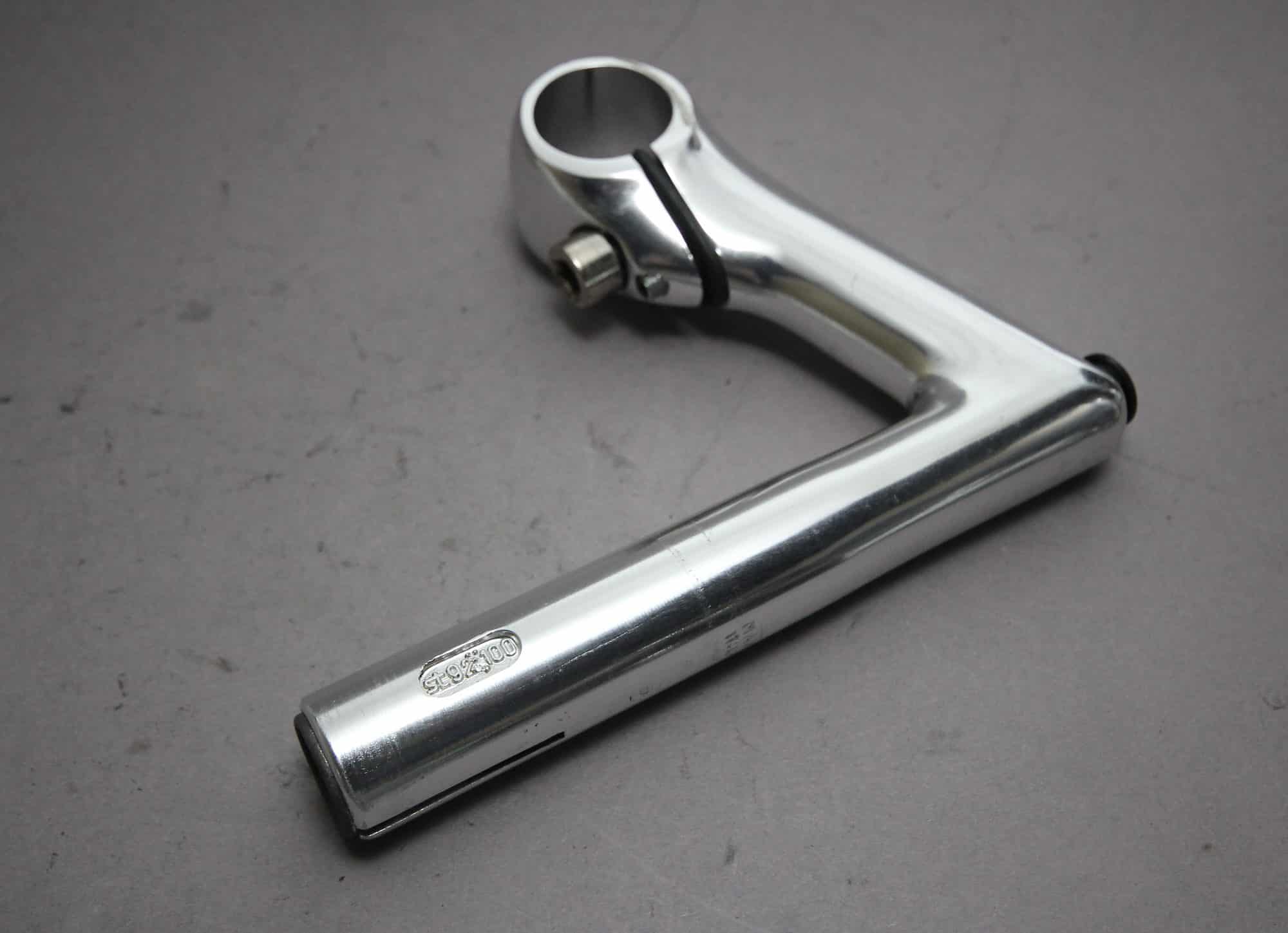 3ttt Record ST92 Stem / 1" Zoll / 100 mm / Silver