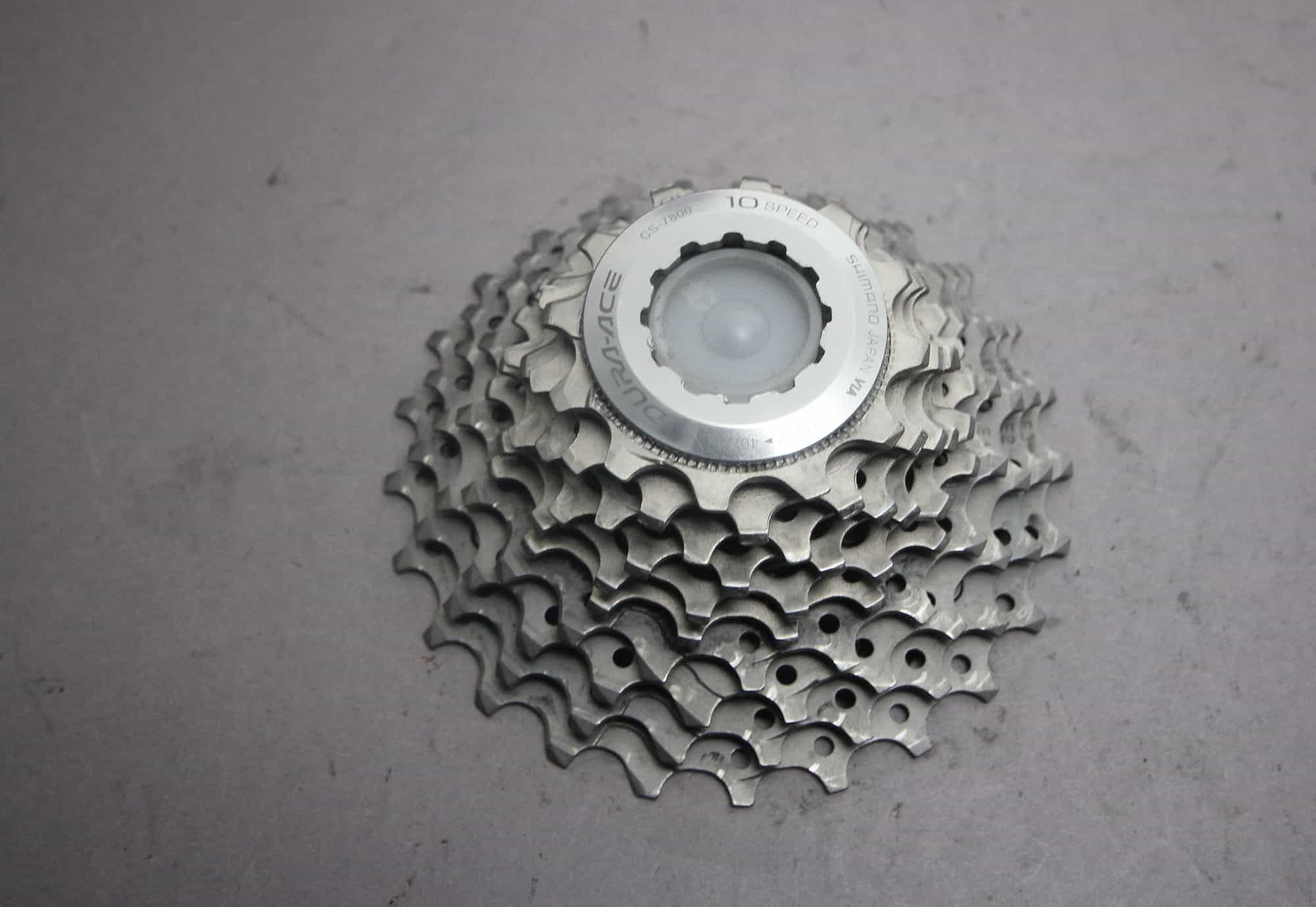 Shimano Dura Ace CS-7800 Cassette / Titanium / 10 Sp / 12-25
