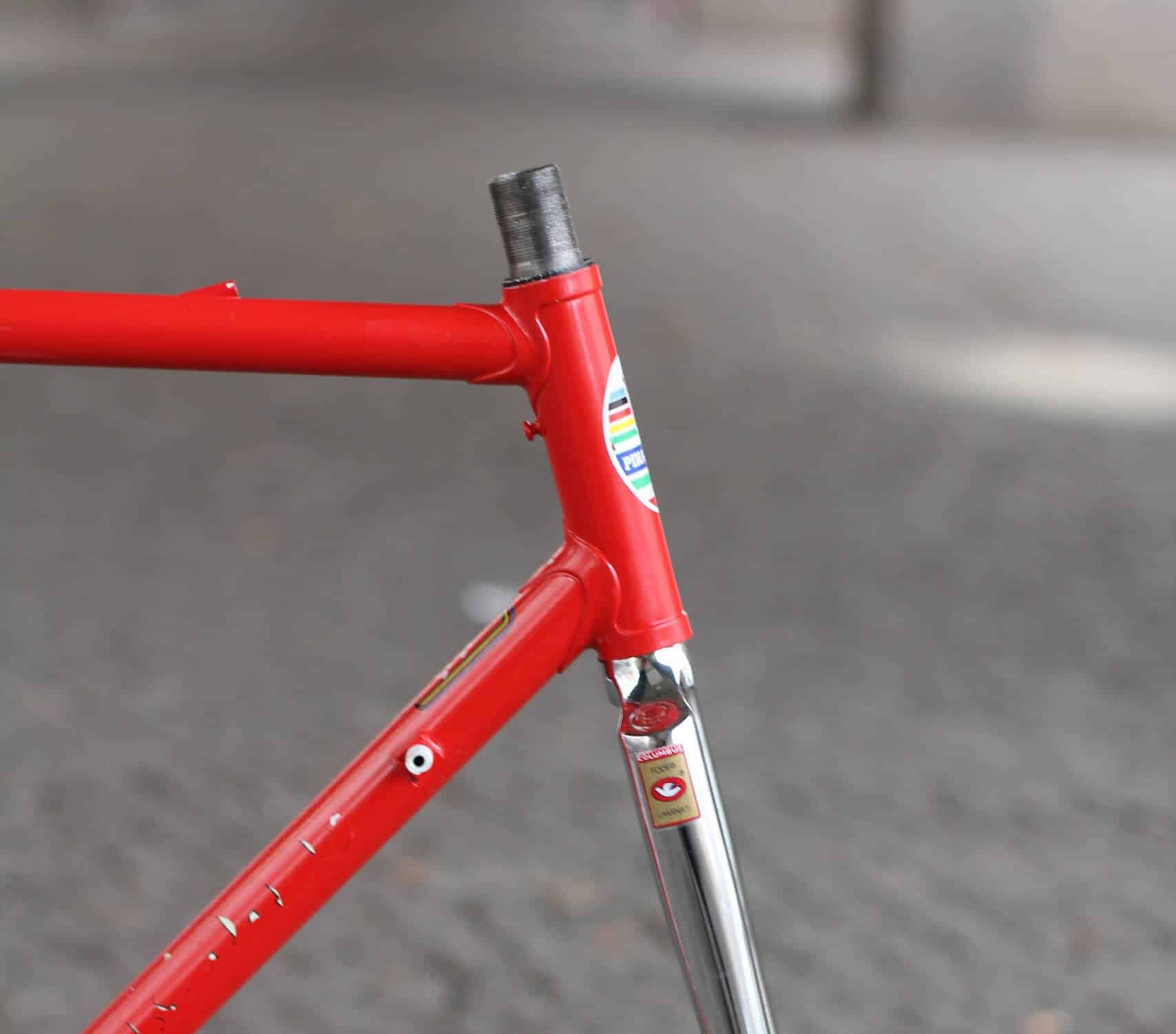 Pinarello Gavia Frame / 54,5 cm / Red / Columbus TSX