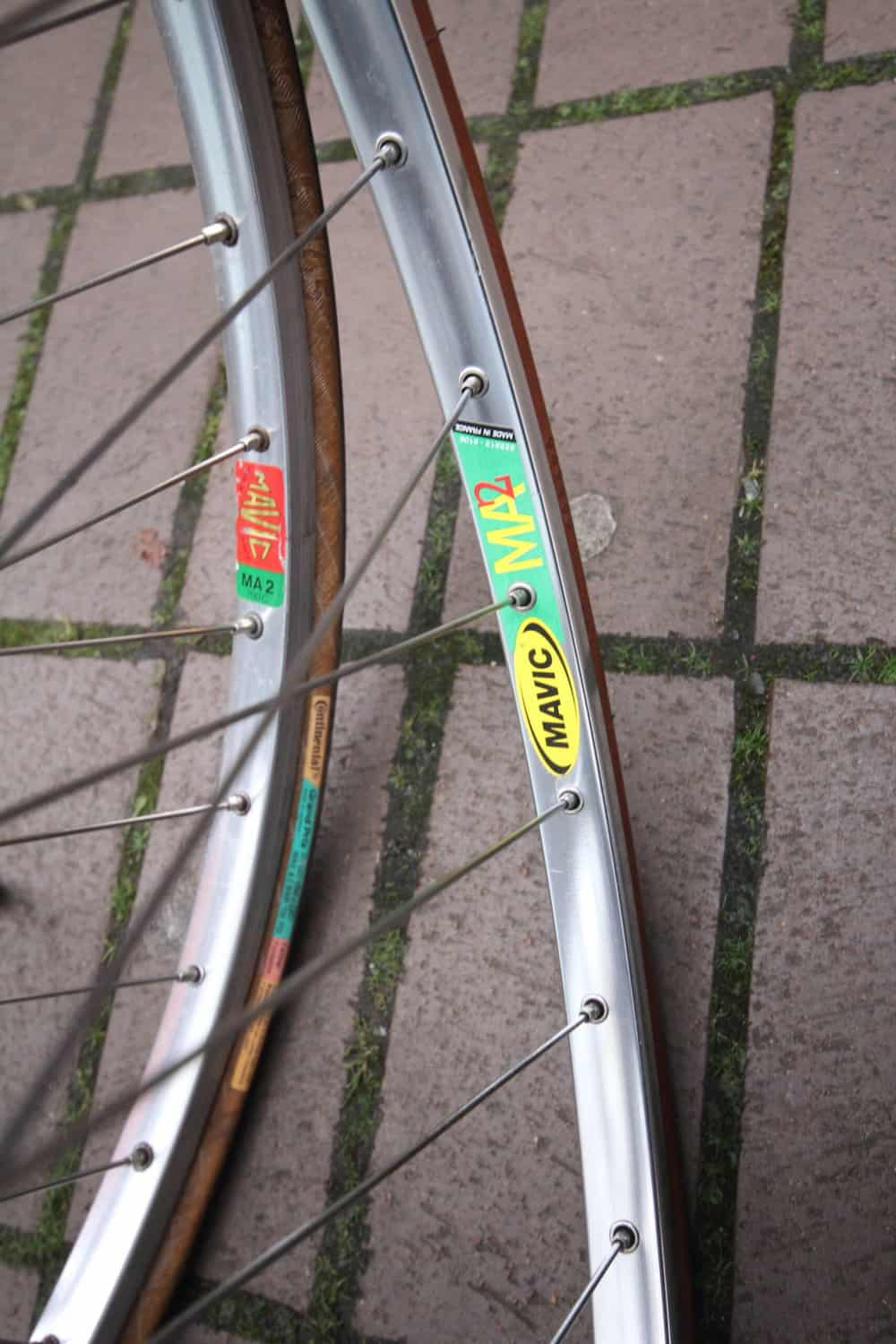 Campagnolo Nuovo Record 1034 Hub / Mavic MA2 / 36H / Clincher Wheel Set