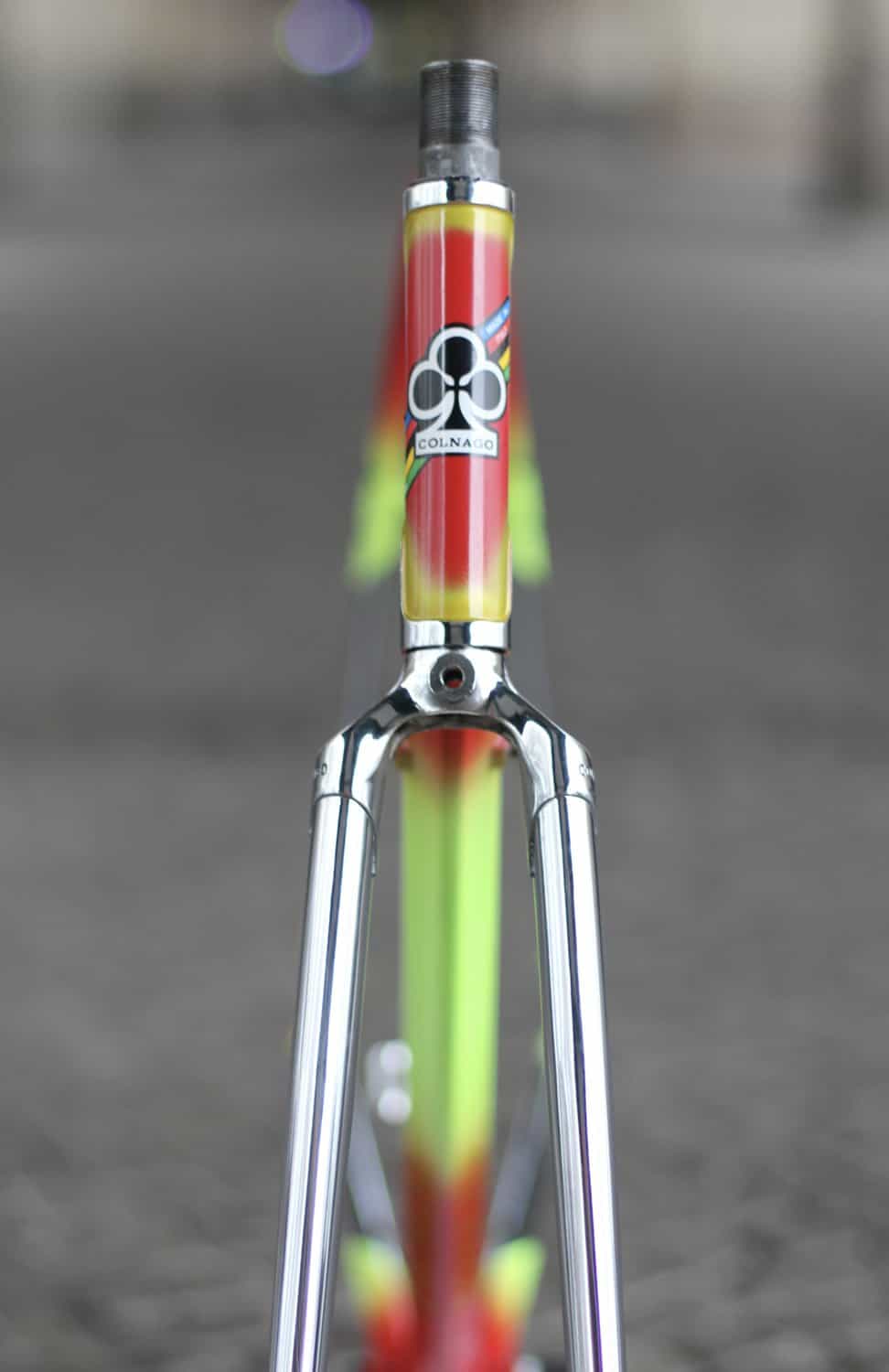 COLNAGO、YOSHIDA刻印フレームと他　ビンテージ値下げok 研磨途中 colnago-superissimo-brain-