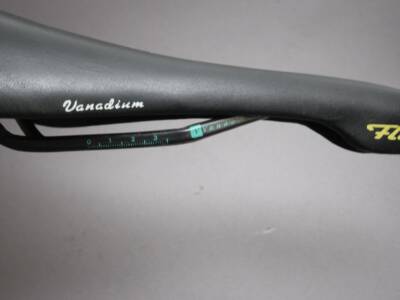 Selle De Vélo Selle Italia FLITE MAX Vintage 1994 - Rail Vanadium - Noir - Très Bon état