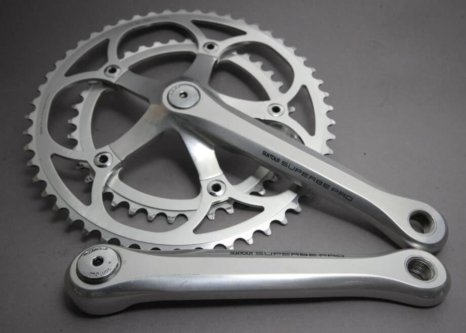 Suntour Superbe Pro CW-SB10 Crank Set / 170 mm / 1991 - velowizard.com