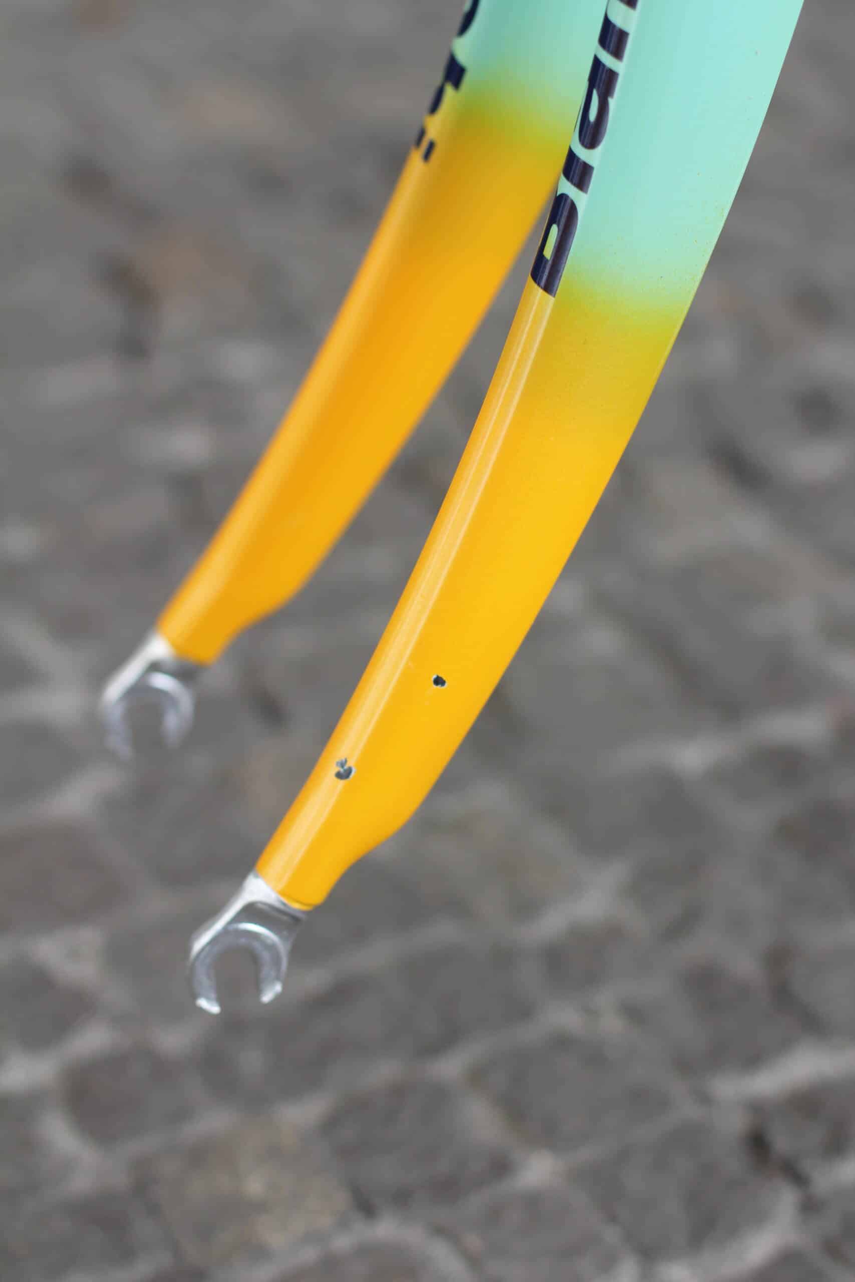 Bianchi Mega Pro XL Frame / 56 cm / Mercatone Uno / Boron Steel