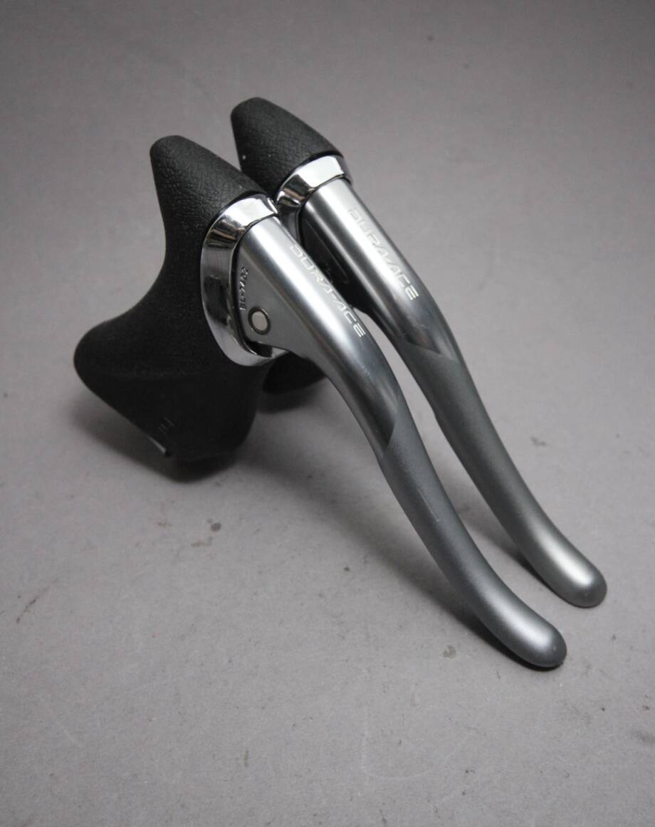 Leviers De Frein Shimano Dura Ace BL 7402 - Vintage Pour Vélo De Course - Argent