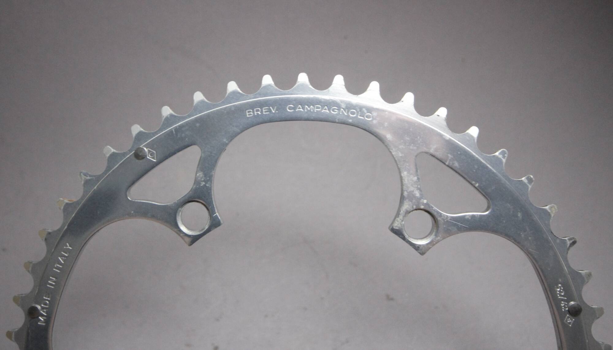 NOS CAMPAGNOLO CHORUS 53T AS 7 8sp SPEED CHAINRING BCD 135mm VINTAGE OLD FIRST | UK