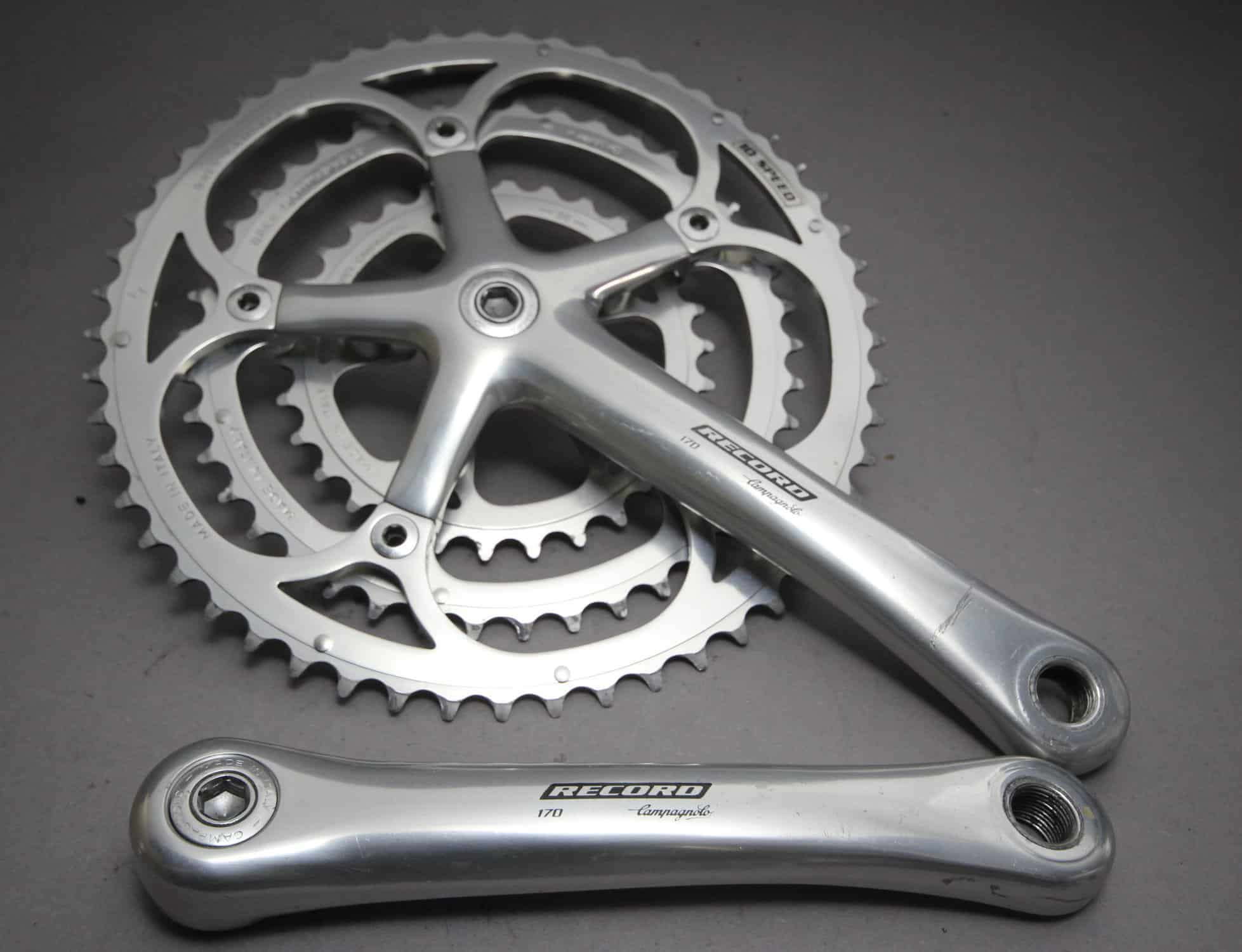 Campagnolo Record Crank Set / 170 mm / 10 Sp / Triple - velowizard.com
