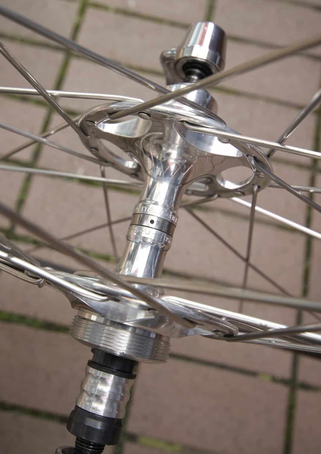 Campagnolo C-Record 321/101 Sheriff Star / Omega Strada Hardox / 32 H / Clincher Wheel Set