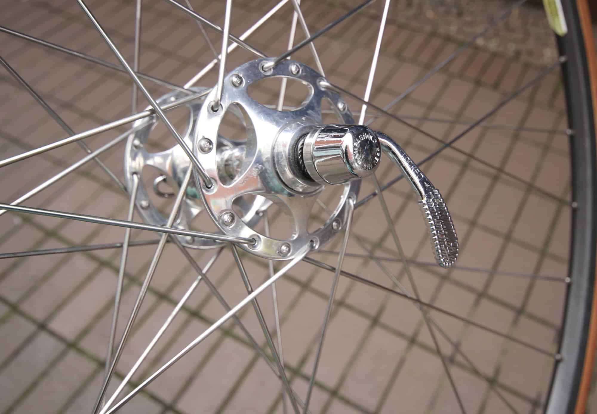 Campagnolo C-Record 321/101 Sheriff Star / Omega Strada Hardox / 32 H / Clincher Wheel Set
