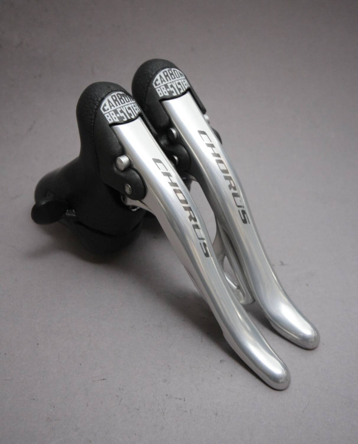 Campagnolo Chorus Carbon - Leviers De Frein Et Vitesses Ergopower 9 Vitesses (NOS - Neuf En Boîte)