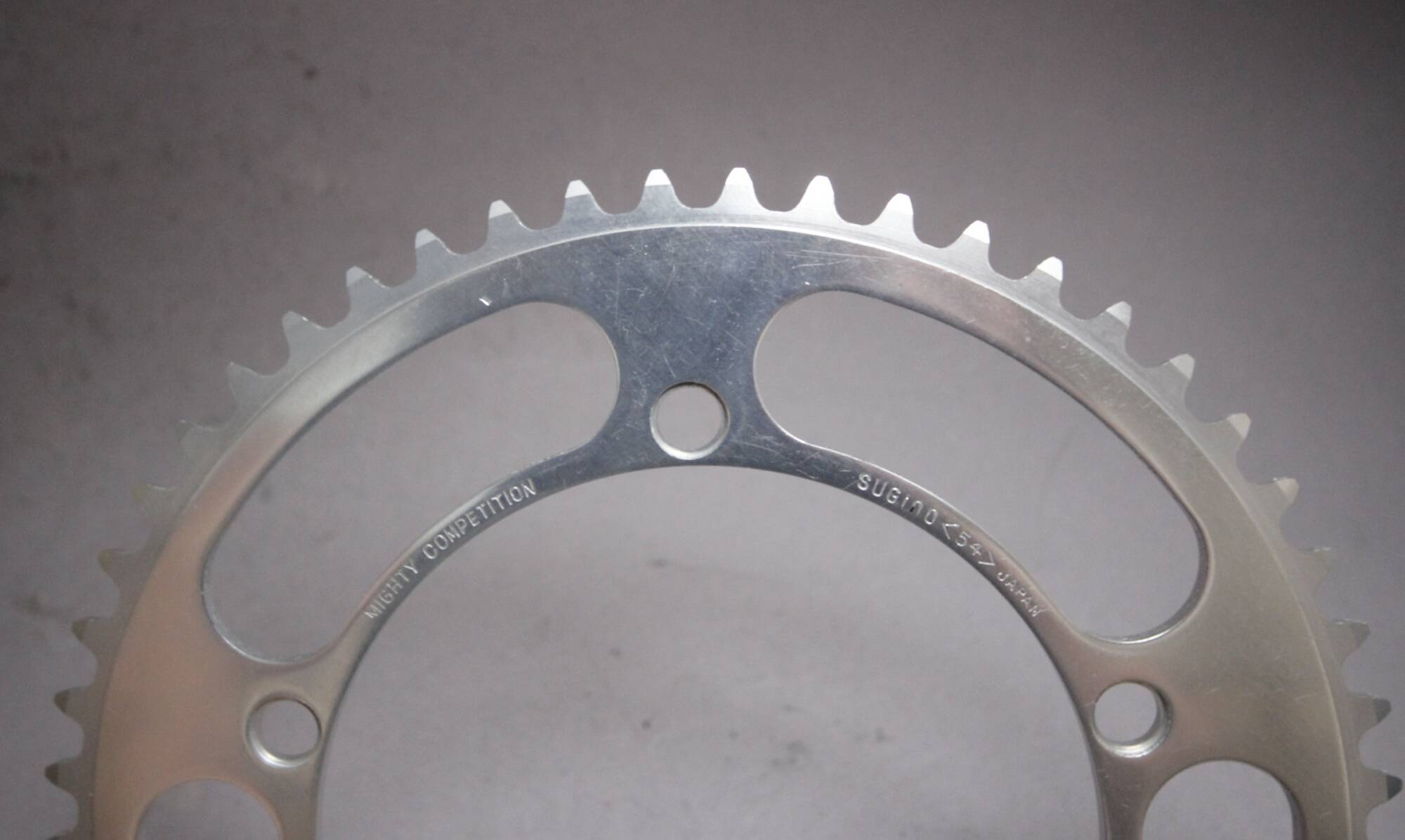 Sugino Mighty Competition Track Chain Ring / 54 T / 144 BCD / NOS