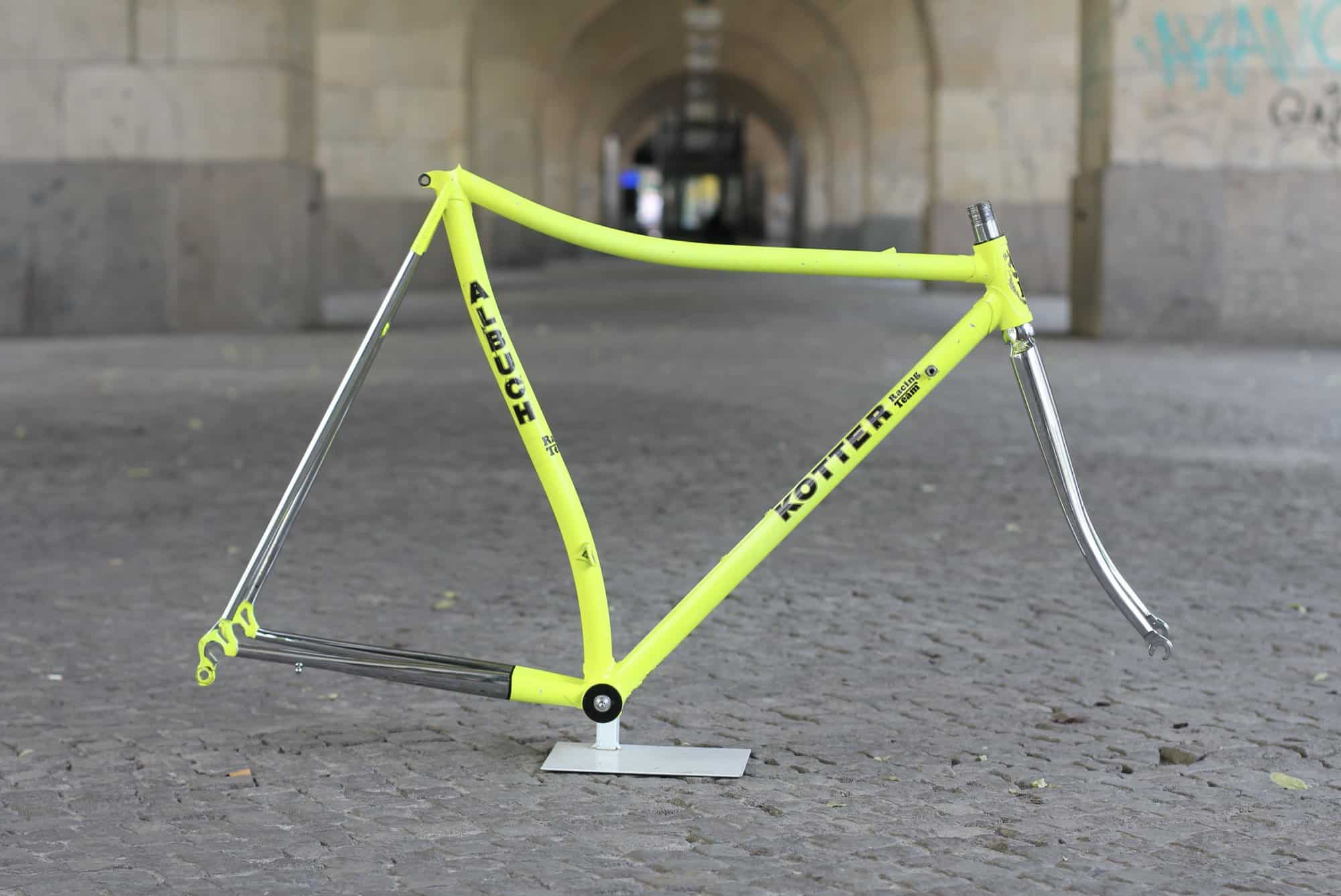 Albuch Kotter Racing Team Pursuit Frame / 54 cm / Neon Yellow