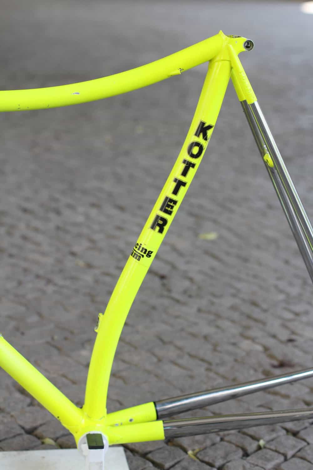Albuch Kotter Racing Team Pursuit Frame / 54 cm / Neon Yellow