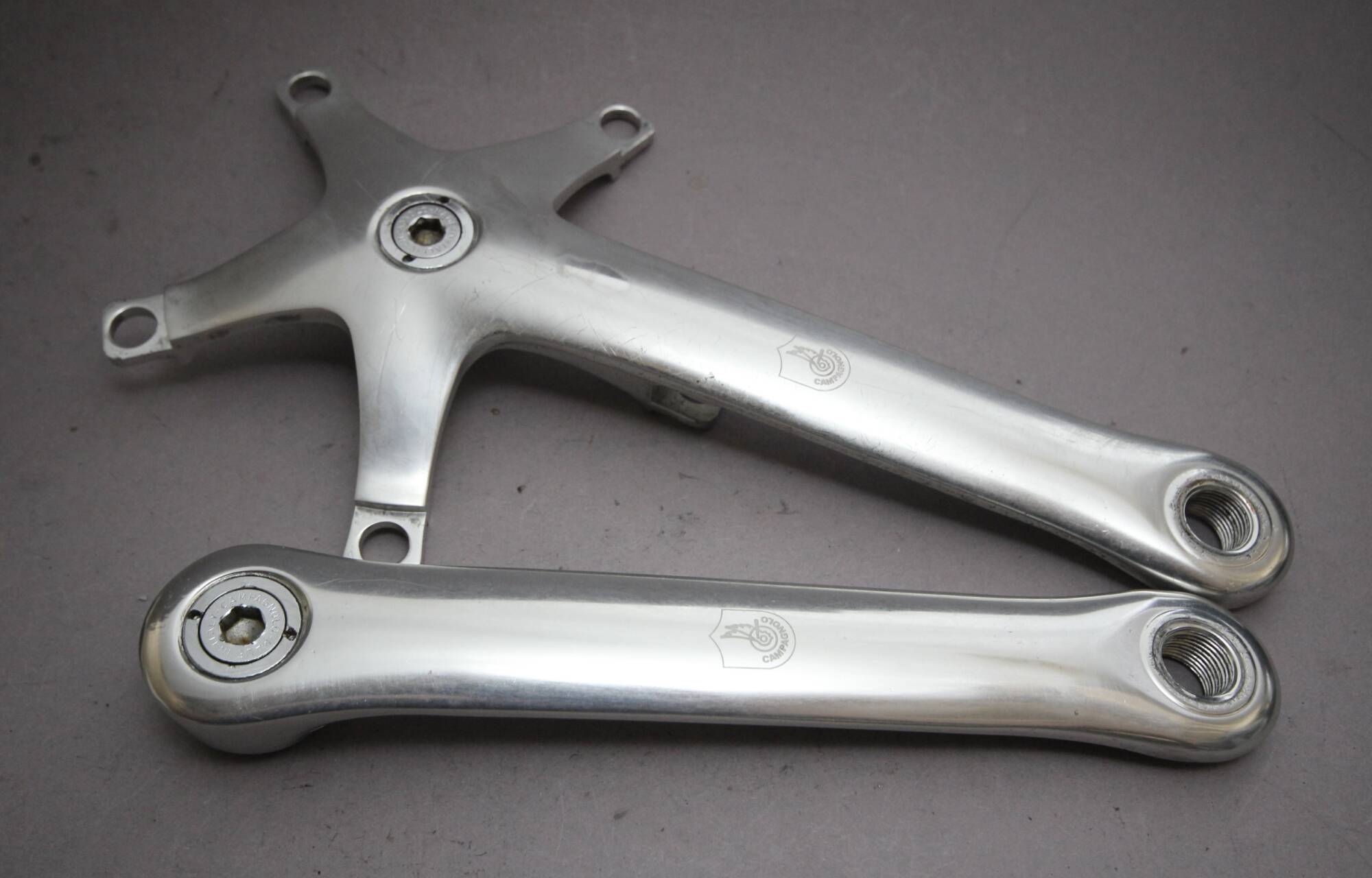 Manivelle droite Campagnolo C Record - Équipements vélos