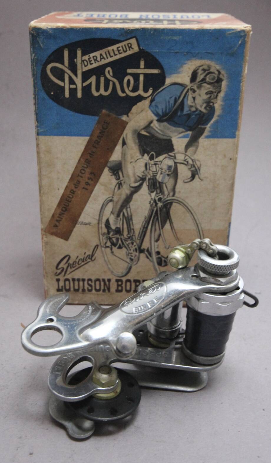 Dérailleur Arrière HURET Tour De France Années 50–60 – Pièce Vintage NOS