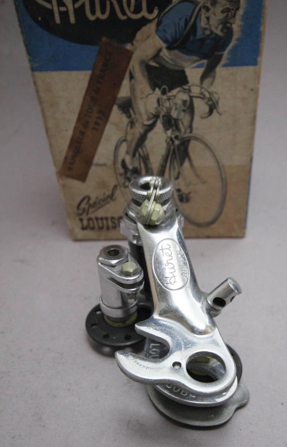 NOS Dérailleur Arrière SIMPLEX Tour De France – 1940s-1950s – 4/5 Vitesses