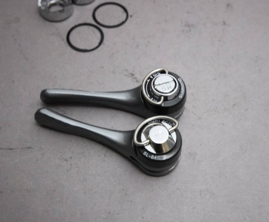 Jeu De Commandes De Vitesse Shimano 600 SL-6400, 7 Vitesses, Downtube, Vintage Japon