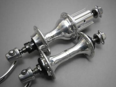 CAMPAGNOLO RECORD LARGE HUB 前後 Campagnolo Record Titanium Hub Set / 36 H / 9 Sp - velowizard.com