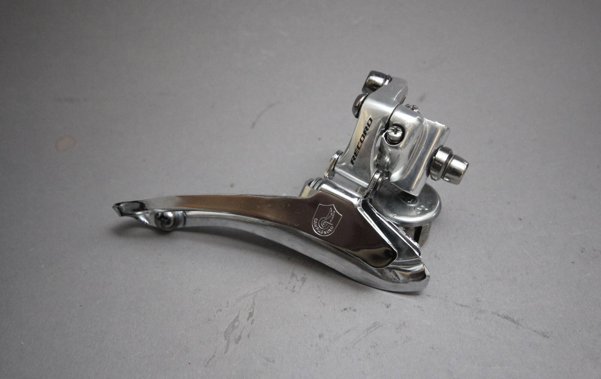 Dérailleur Arrière CAMPAGNOLO Record - Version 7/8 Vitesses - Cage Courte - Pour Vélo De Route - Occasion