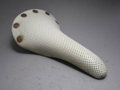 パーツ Selle San Marco Regall girardi Selle San Marco Regal Girardi Saddle / White / Perforated / 1987