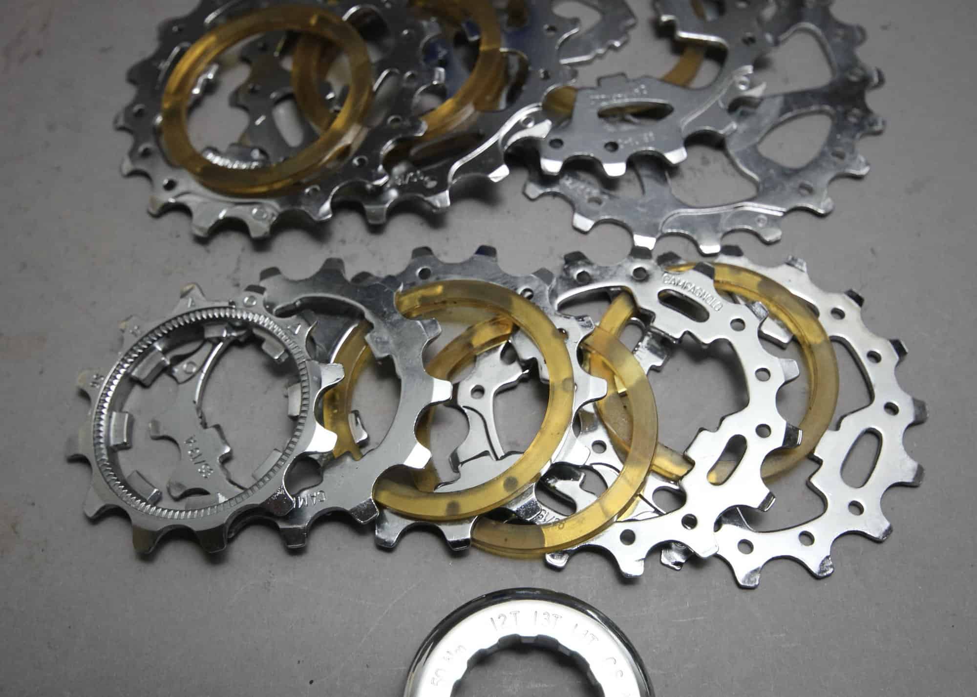 Campagnolo RECORD Ultra-Drive 9 Speed Chain - C99-RE09 (Silver, Made In Italy)