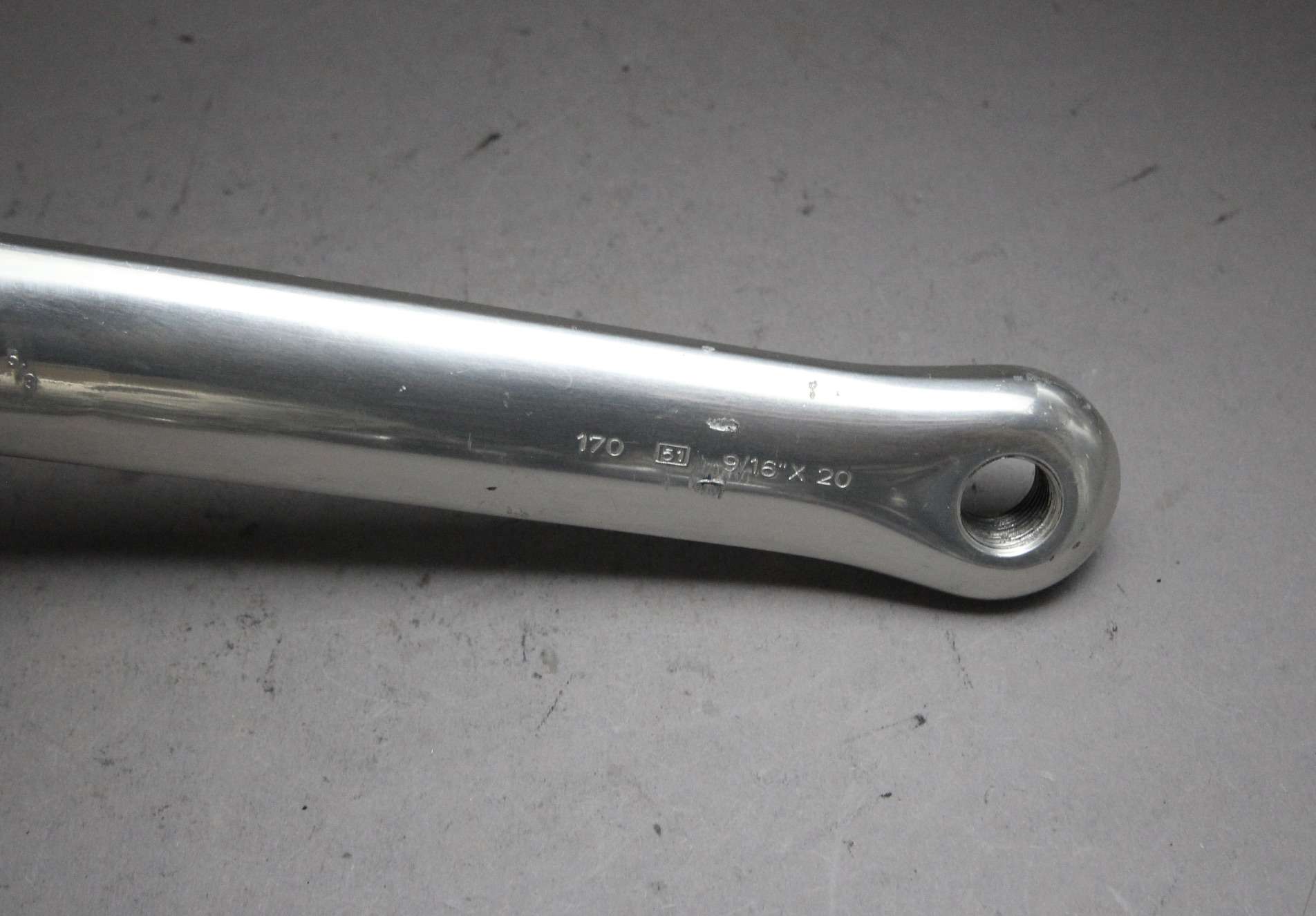 Campagnolo C-Record Crank Arm / 170 mm / 1989 / Left