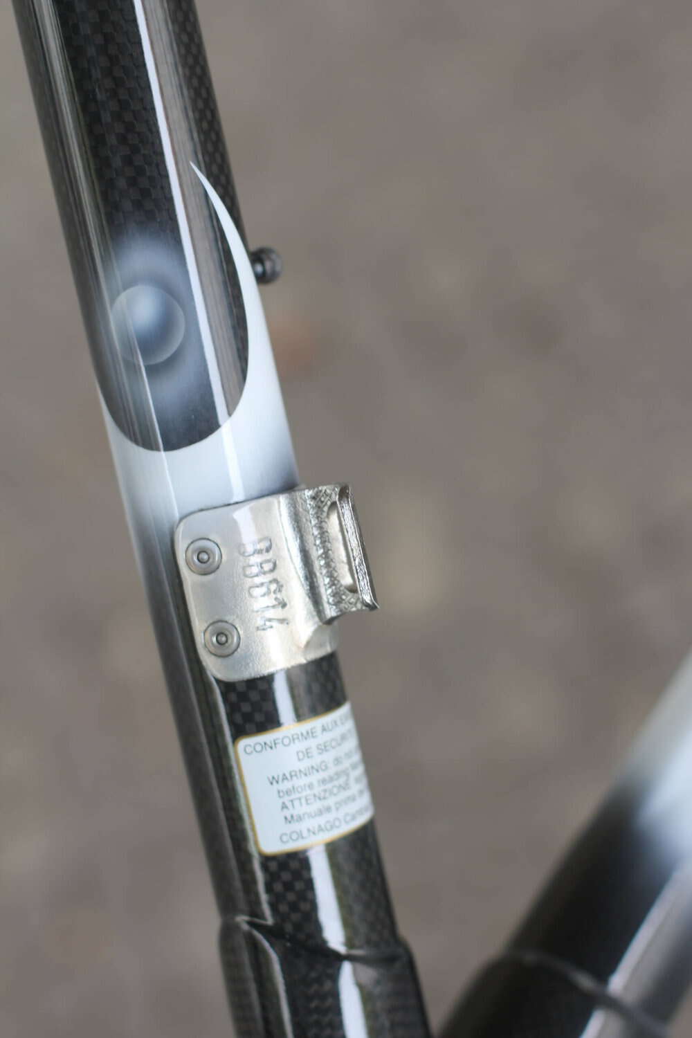 Colnago C40 B-Stay Carbon Frame & Star Fork / 56 cm / 1.672g