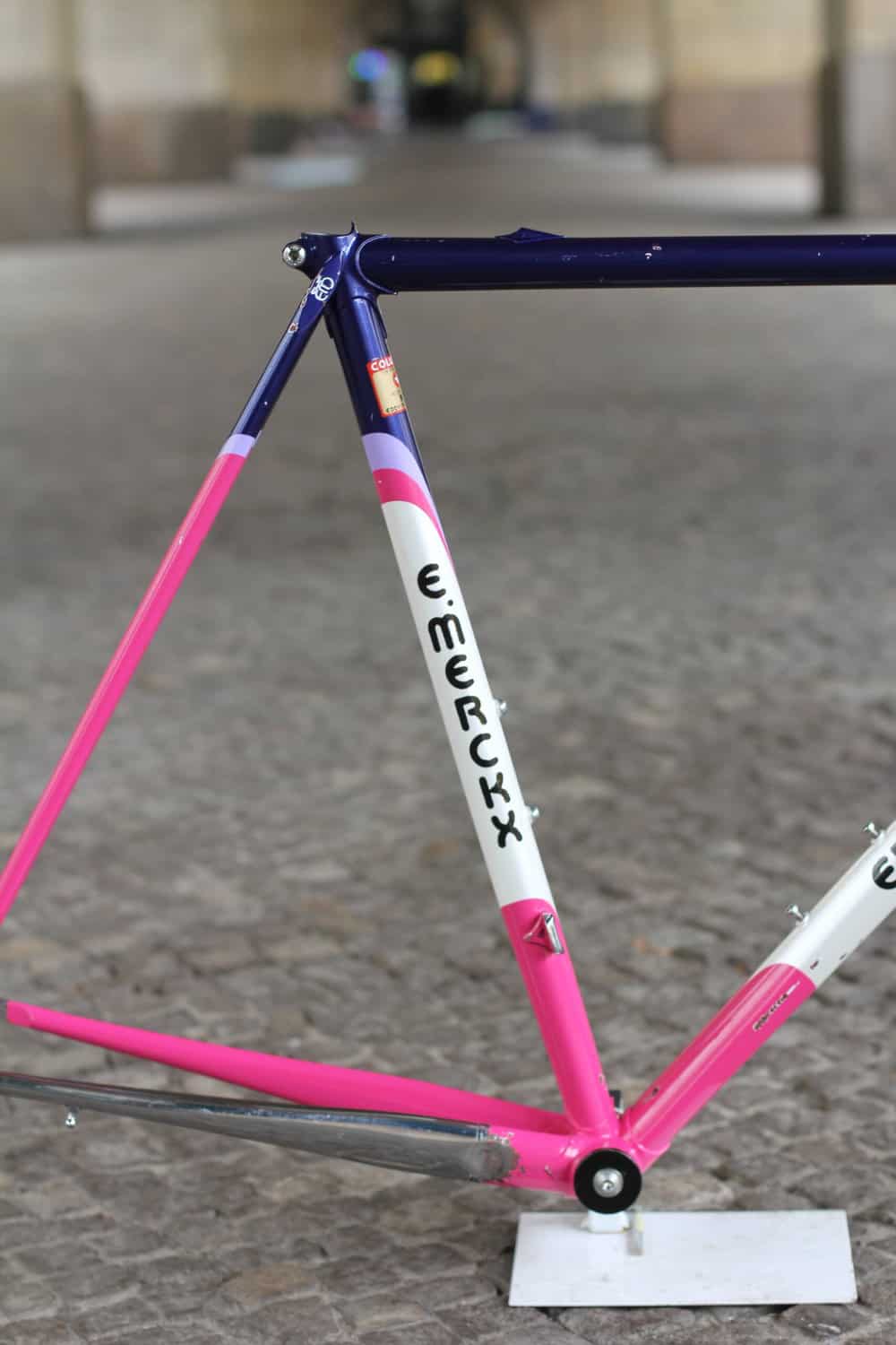 Eddy Merckx MX Leader Frame / 55 cm / Magenta Blue