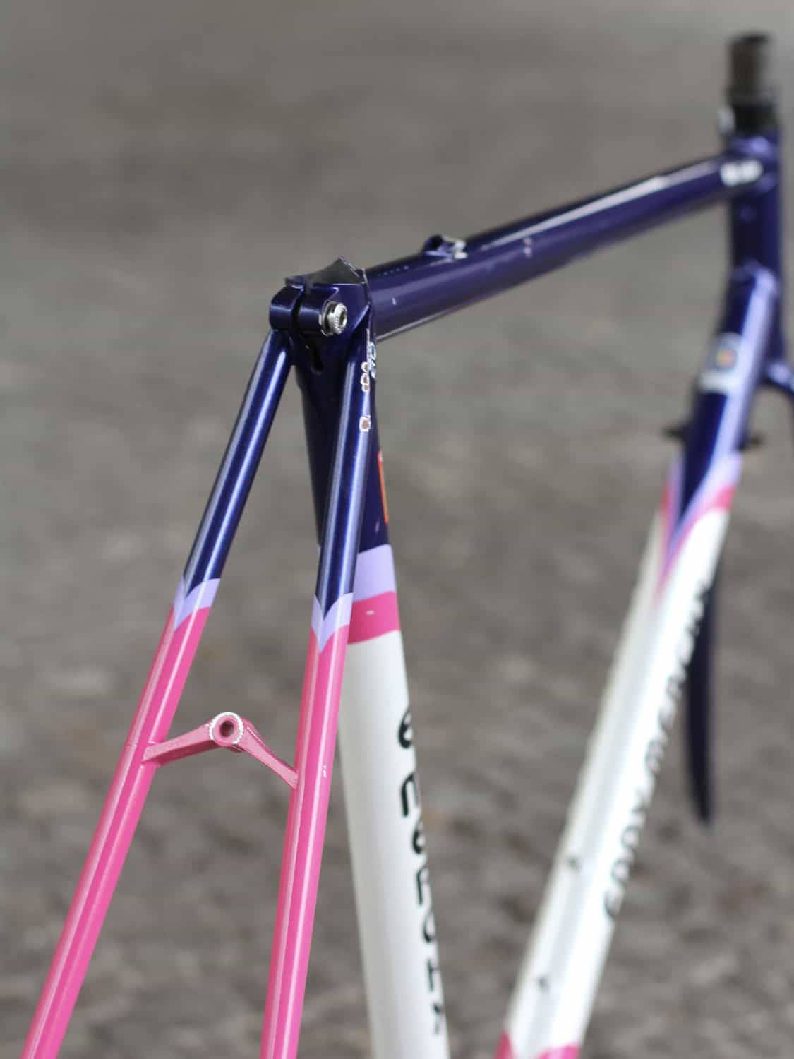 Eddy Merckx MX Leader Frame / 55 cm / Magenta Blue