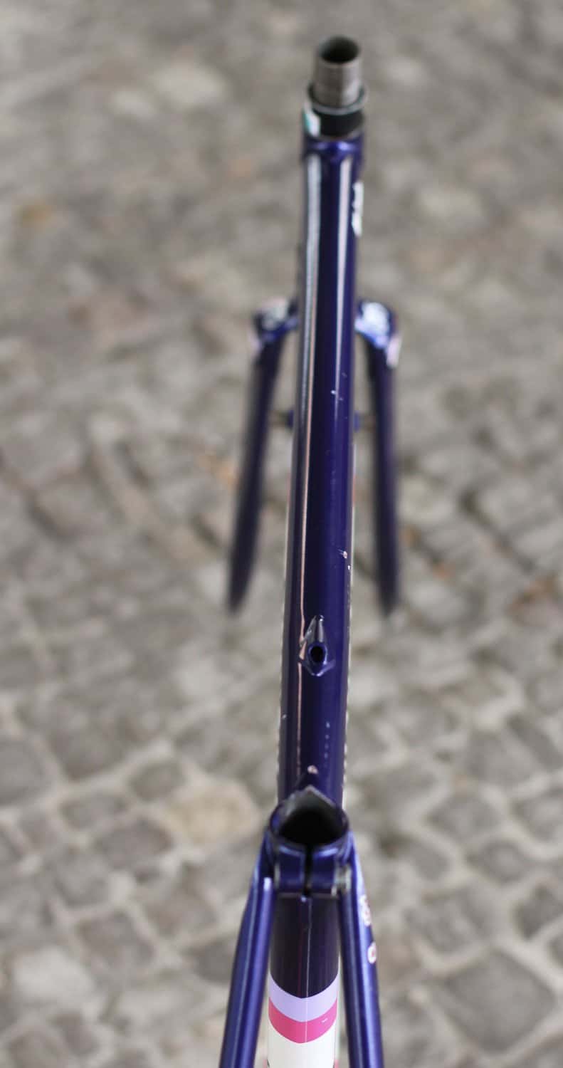 Eddy Merckx MX Leader Frame / 55 cm / Magenta Blue