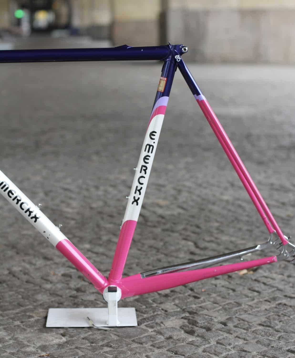 Eddy Merckx MX Leader Frame / 55 cm / Magenta Blue