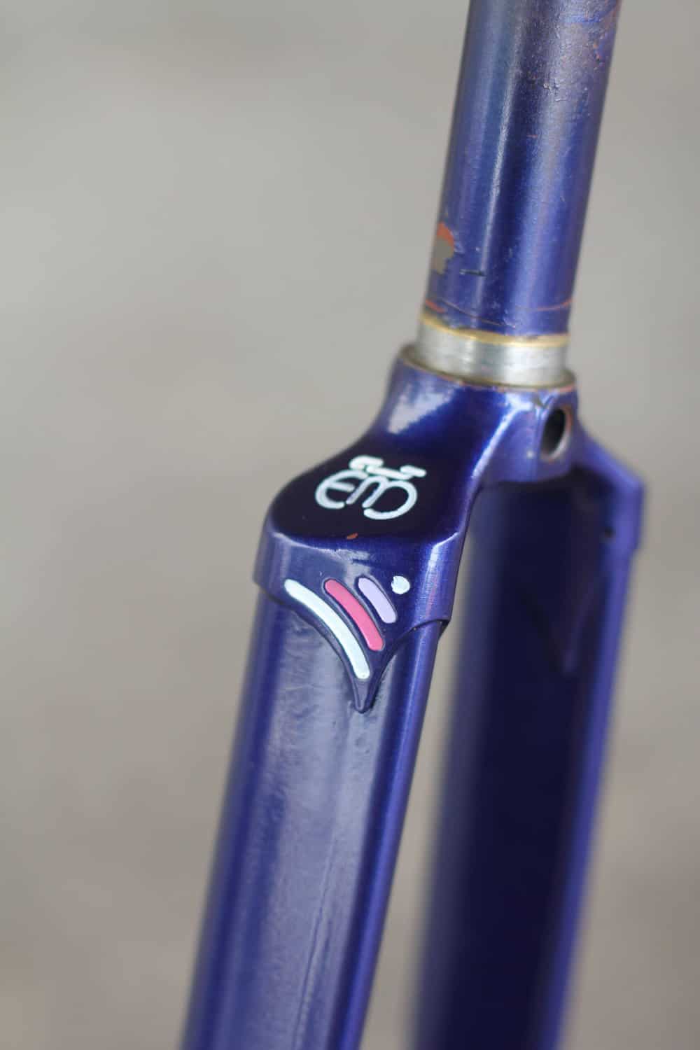 Eddy Merckx MX Leader Frame / 55 cm / Magenta Blue