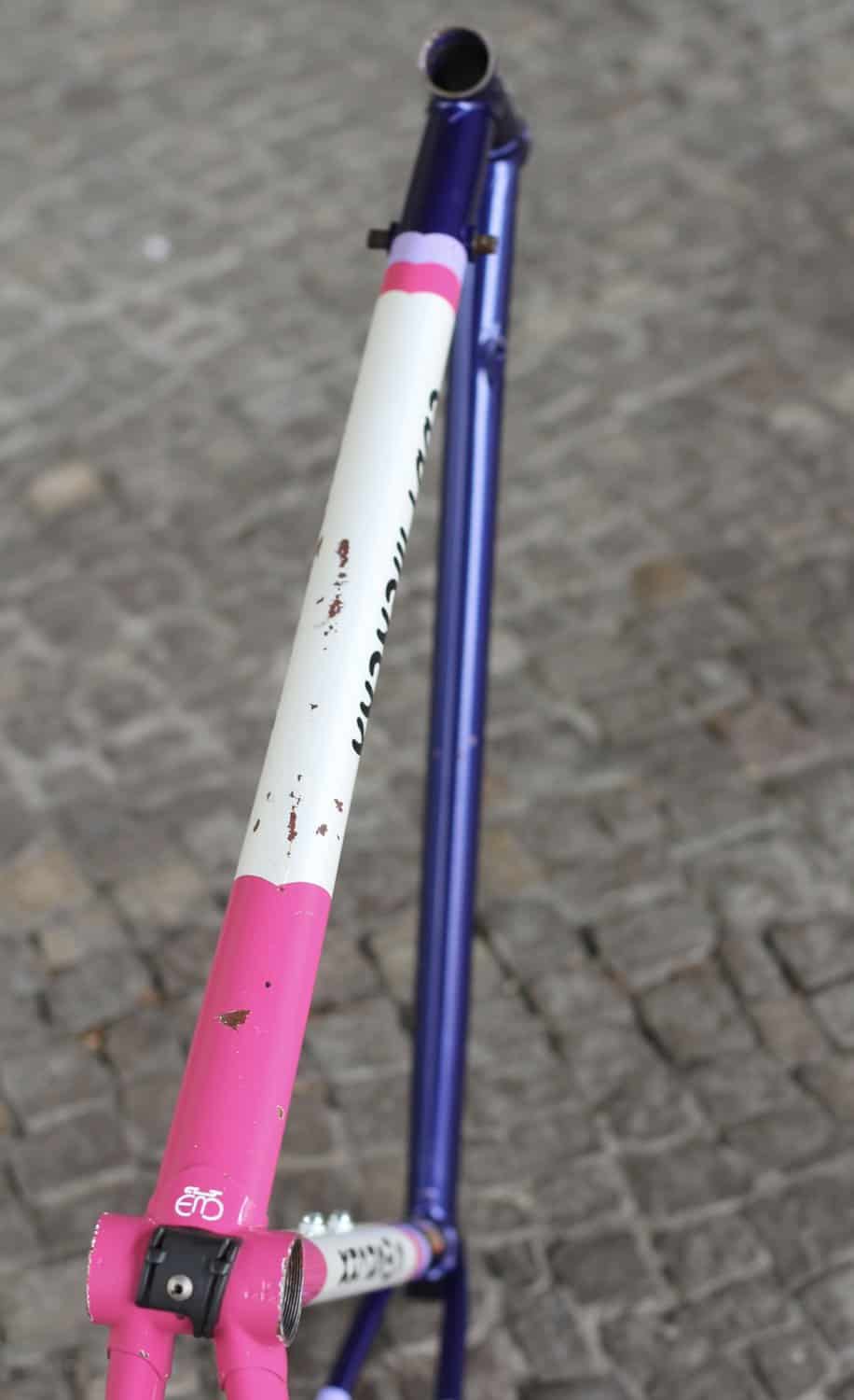 Eddy Merckx MX Leader Frame / 55 cm / Magenta Blue