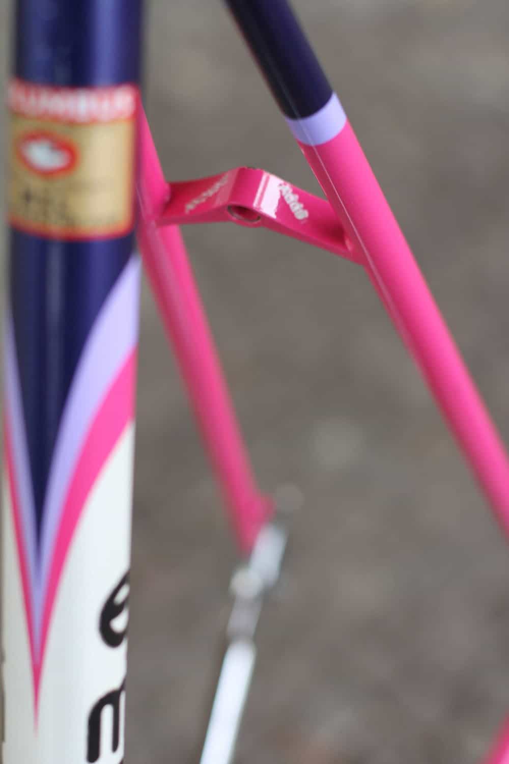 Eddy Merckx MX Leader Frame / 55 cm / Magenta Blue