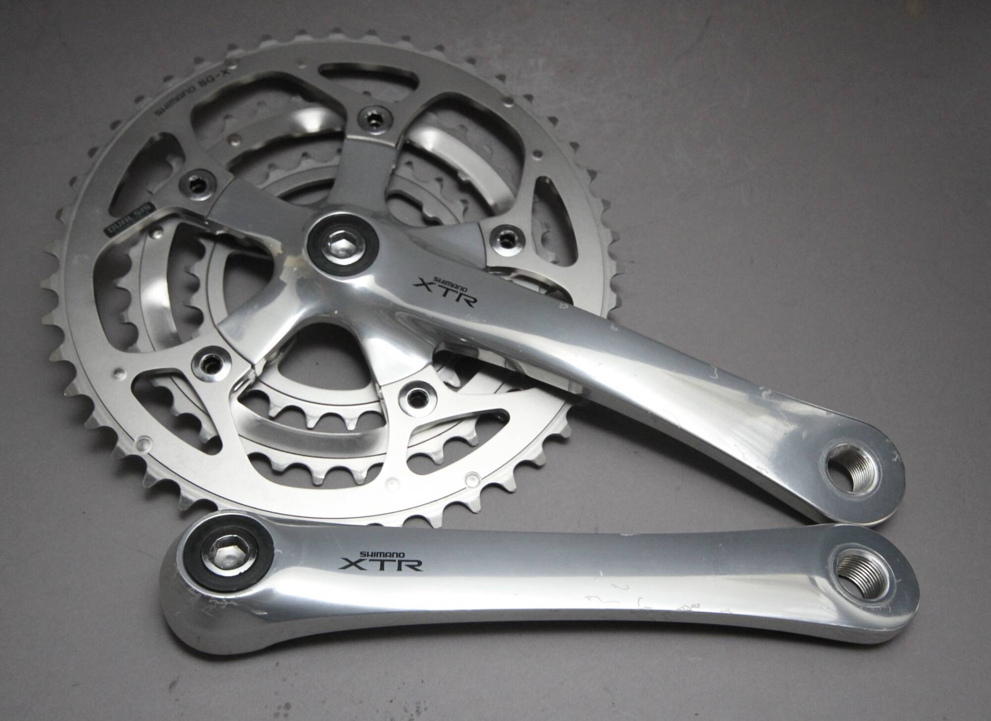 Manivelles Vintage Shimano XTR FC-M900 175 Mm Triple - Pour VTT, Occasion