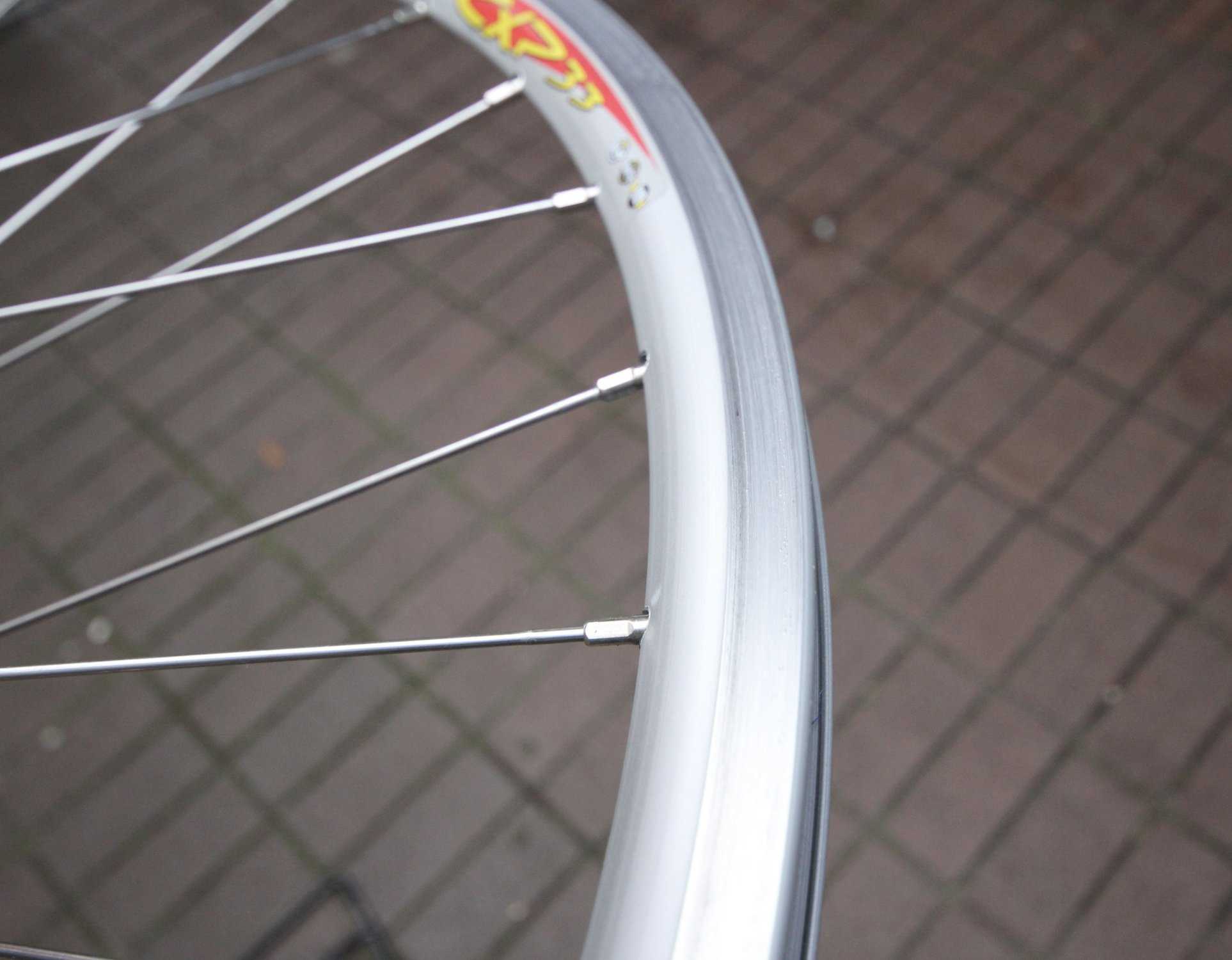 Shimano Dura Ace HB 7400 FH 7403 / Mavic CXP33 Silver / Wheel Set