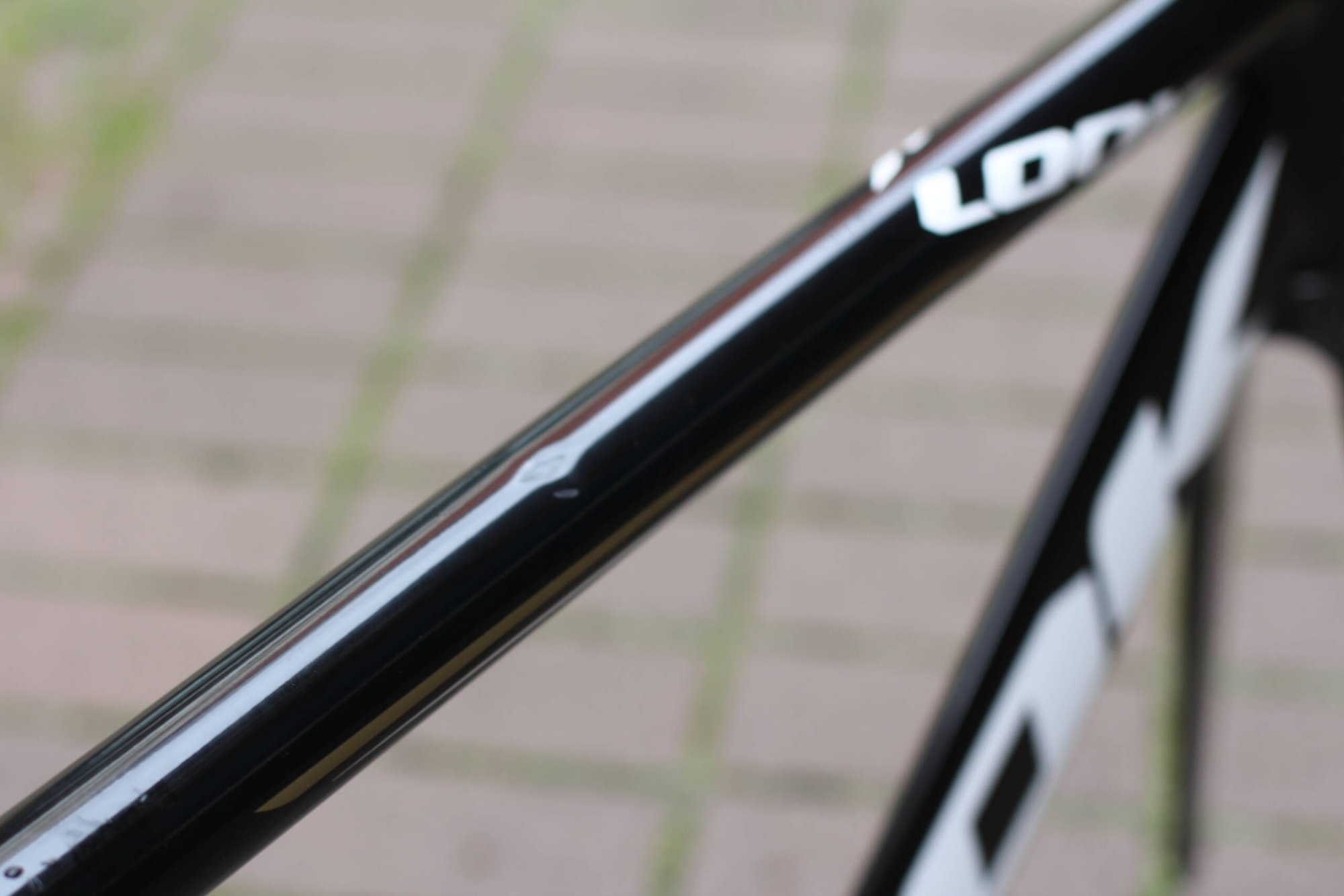 Look 464 AL P Track Frame Carbon Fork / Sz. S / Black