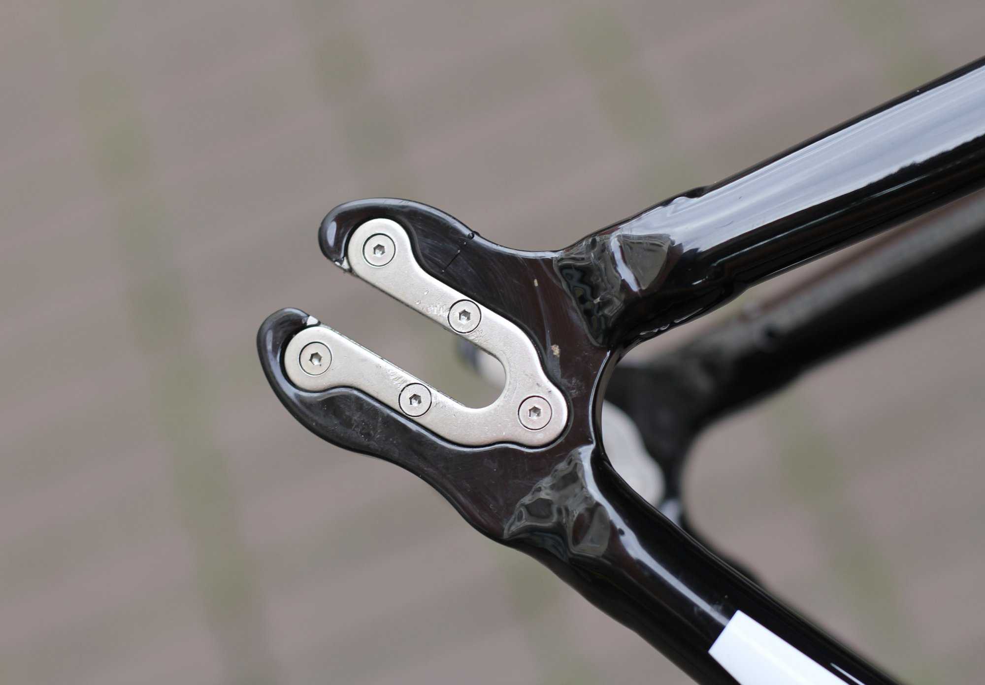 Look 464 AL P Track Frame Carbon Fork / Sz. S / Black