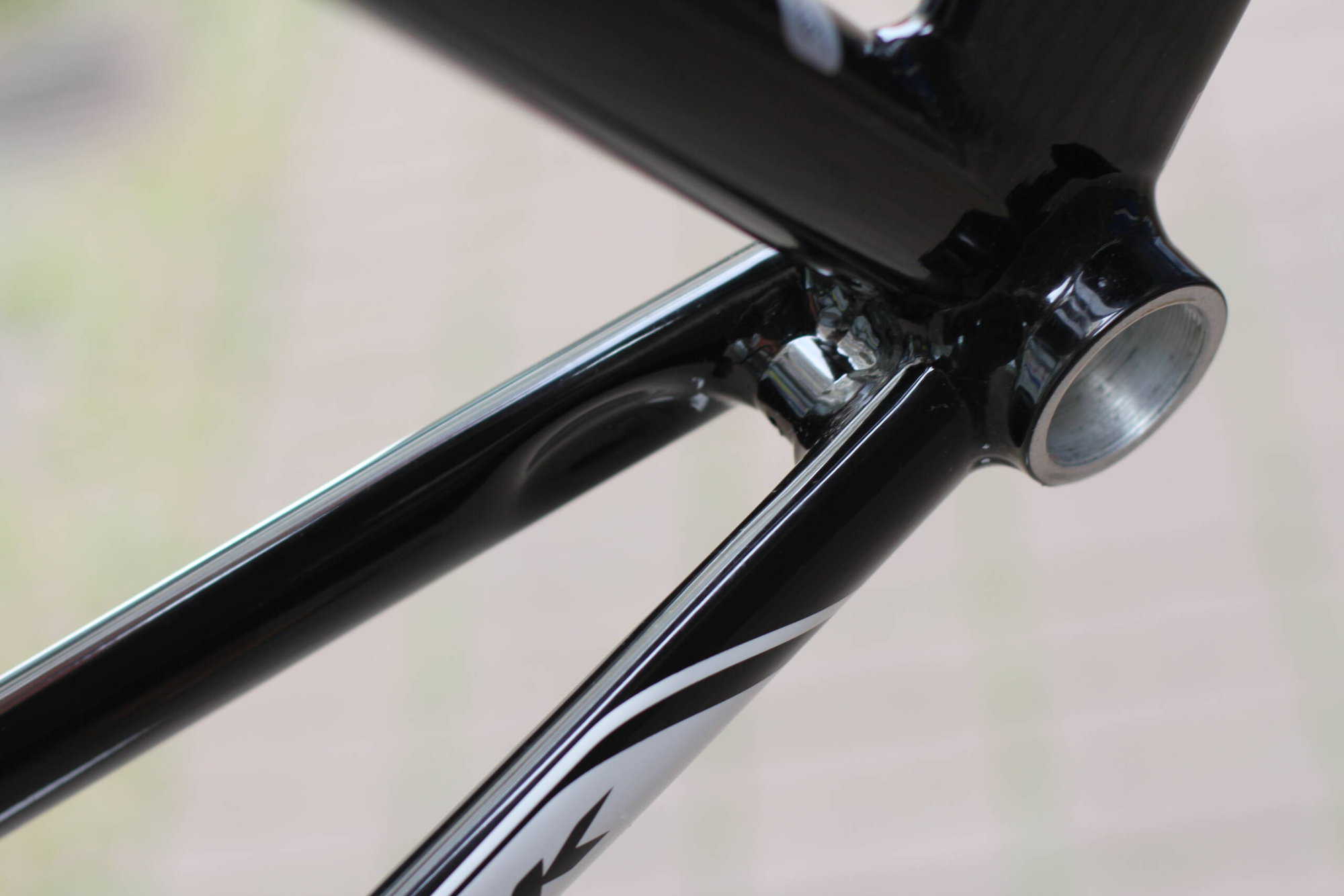 Look 464 AL P Track Frame Carbon Fork / Sz. S / Black