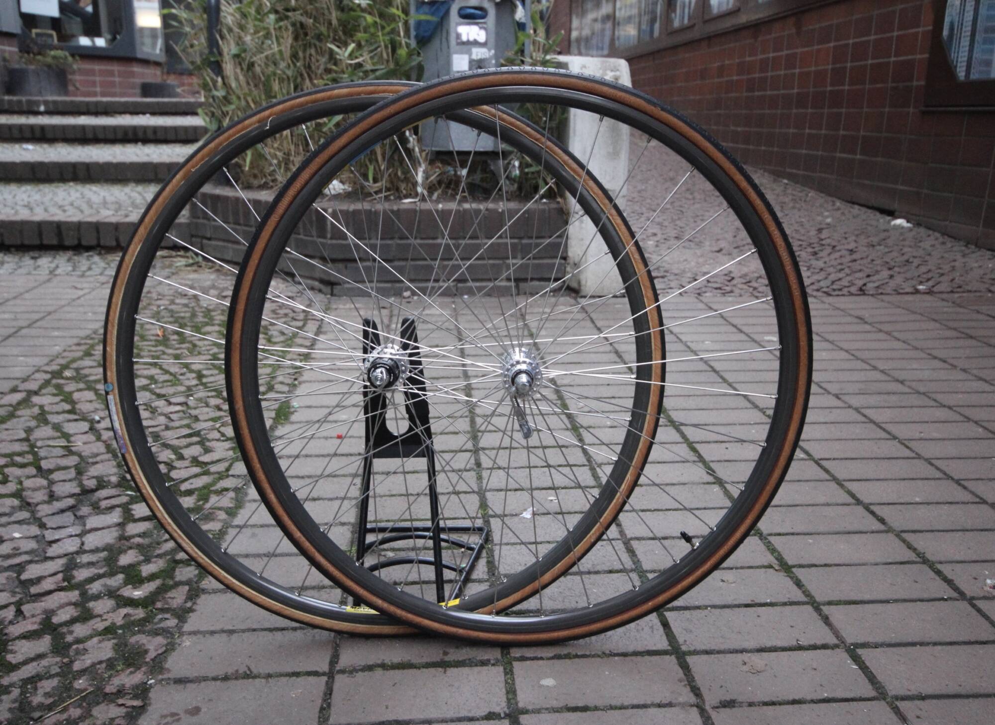 DURA-ACE HB-7400 × mavic open4 cd 8s 美品 Shimano Dura Ace FH 7402