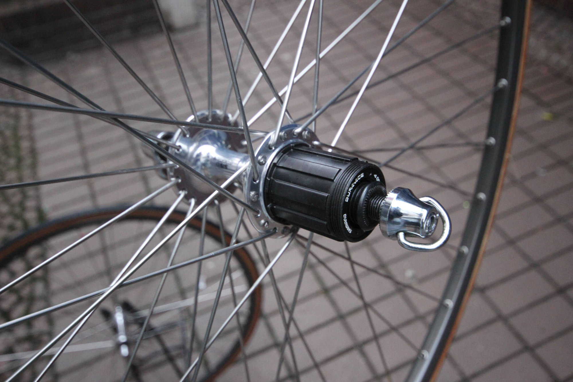 Shimano Dura Ace FH 7402 HB 7400 / Mavic Open 4 CD / 32+36 H / Wheel Set