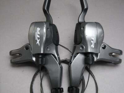 Shimano XTR ST-M960 Dual Control, NOS, Comandi Freno/cambio Per MTB, 3/9v, Per Freni A V