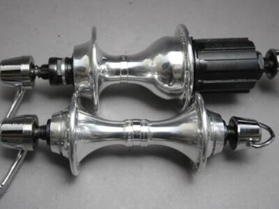 Campagnolo C-Record HB-00RE / FH-00RE Hub Set / 32H - velowizard.com