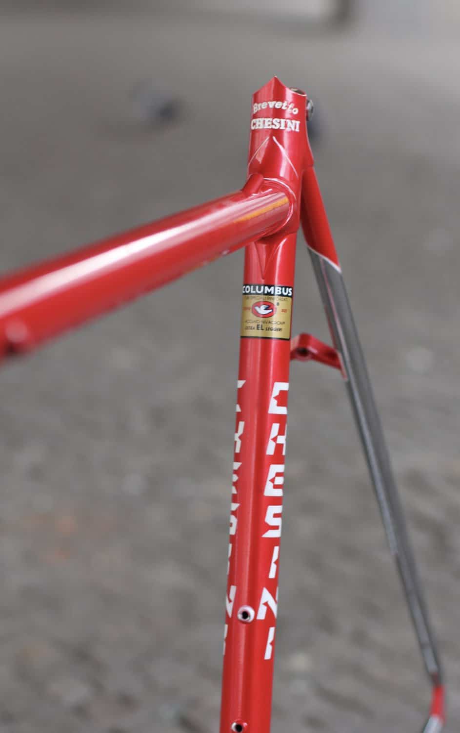 Chesini Innovation Columbus EL Frame / 56 cm / Red