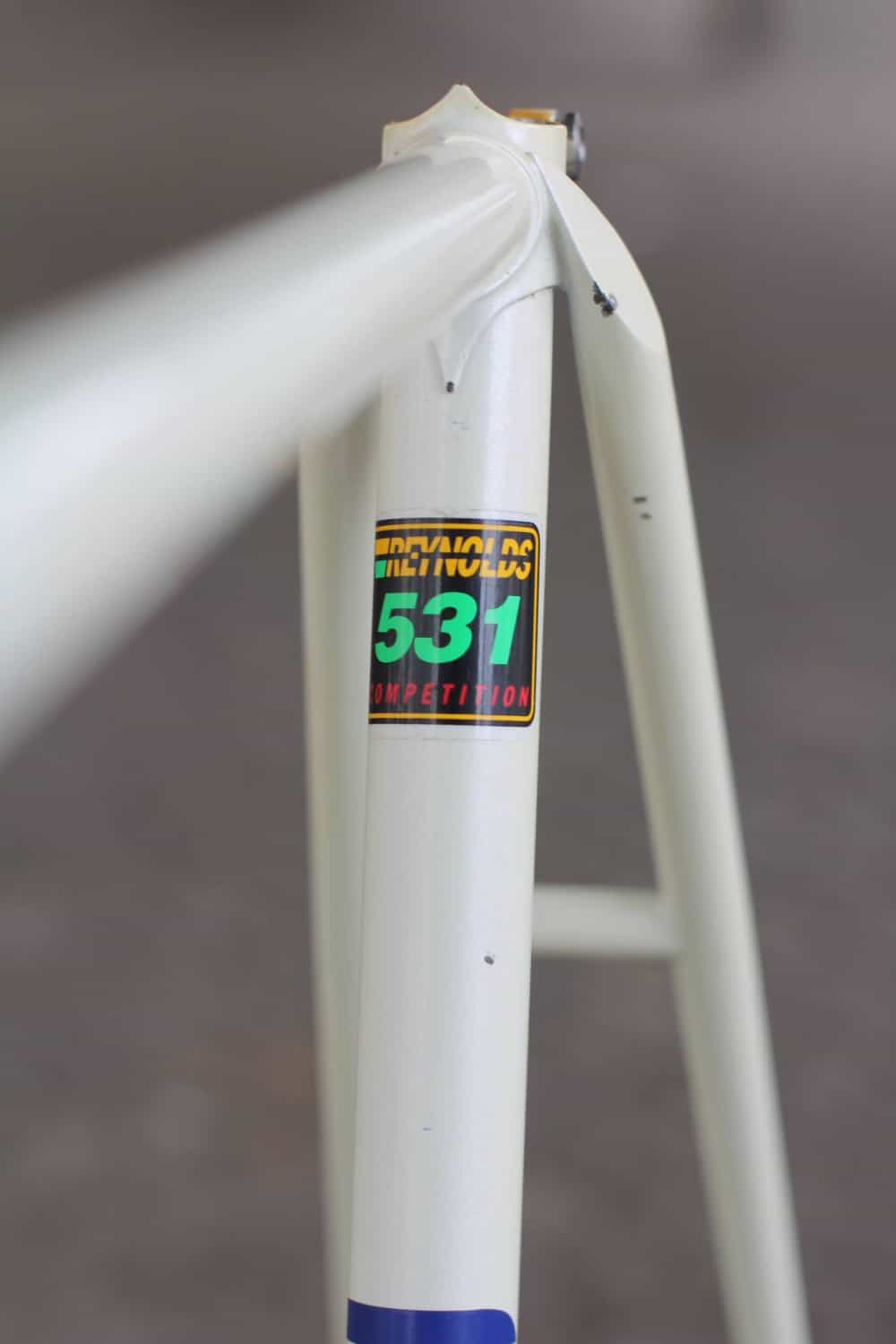 Diamant Track Frame / 54,5 cm / Pearl White - velowizard.com