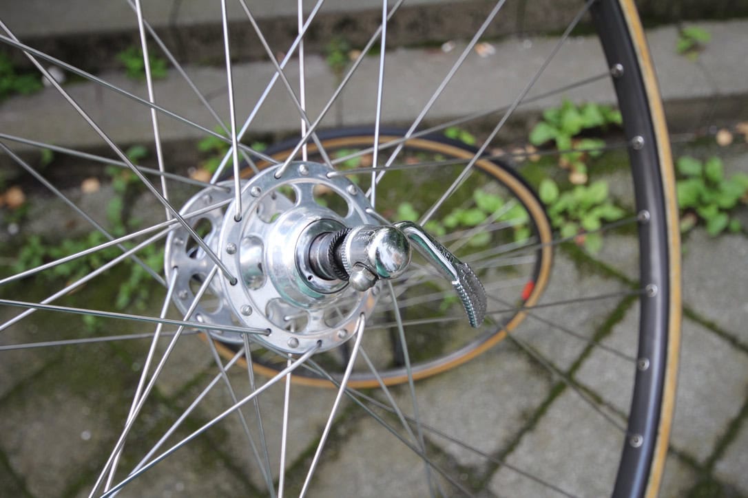 Campagnolo Nuovo Record 1035 High Flange Hubs / Mavic GP4 / Wheel Set