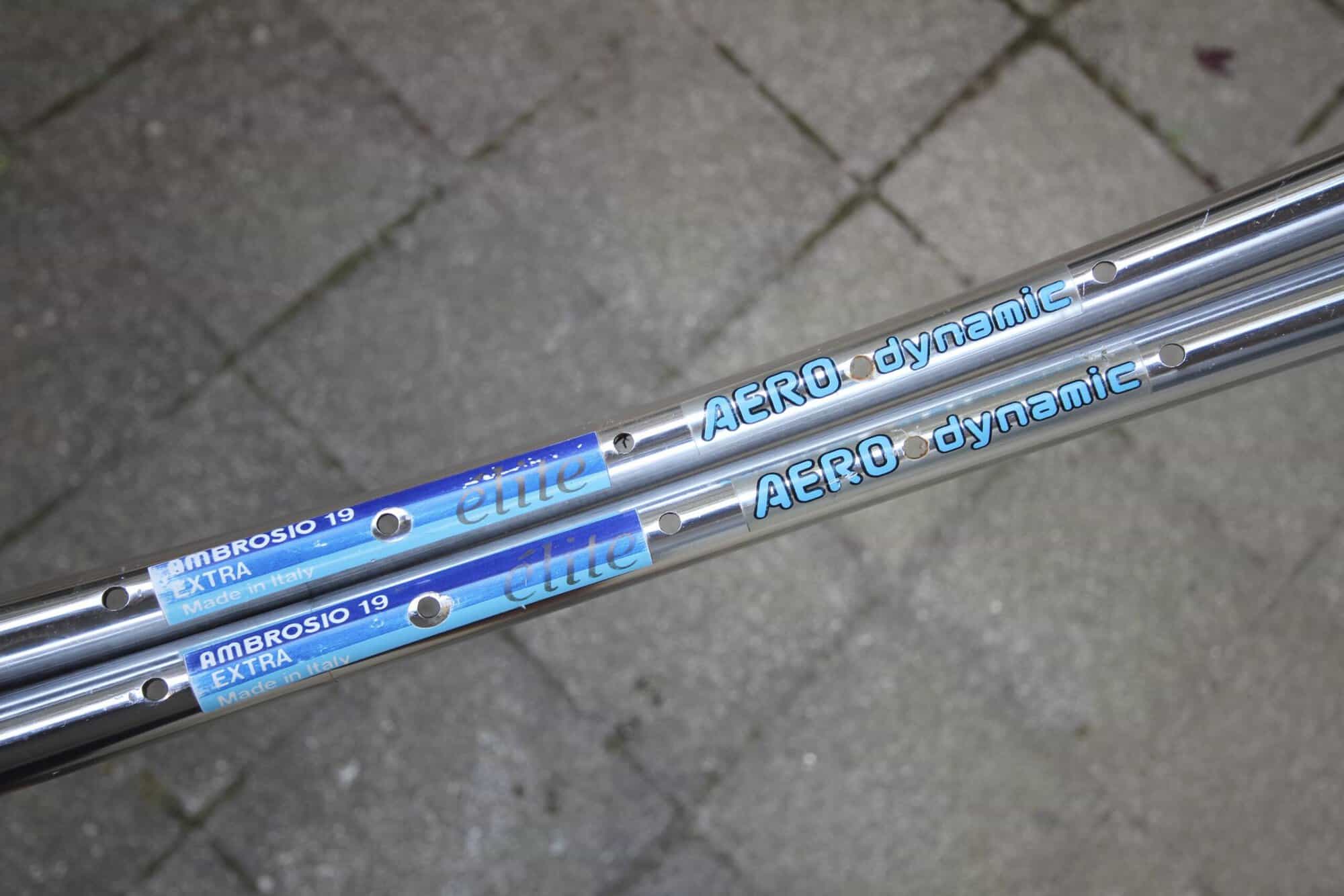 Ambrosio 19 Extra Elite Aerodynamic Rims / 36 H